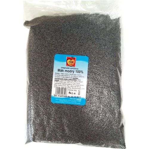 Mák modrý nemletý 1kg IBK