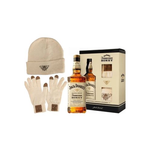 Whiskey Jack Daniel's honey 35% 0,7 l + Zimní Set krabička
