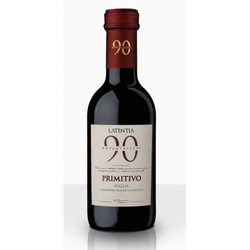 LATENTIA 90 PRIMITIVO Rosso 13,5% 0,25 l IGP