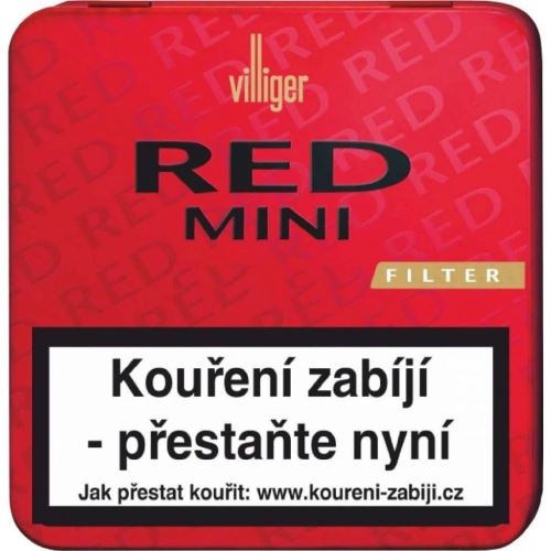 Doutník Villiger Red mini filter 20ks