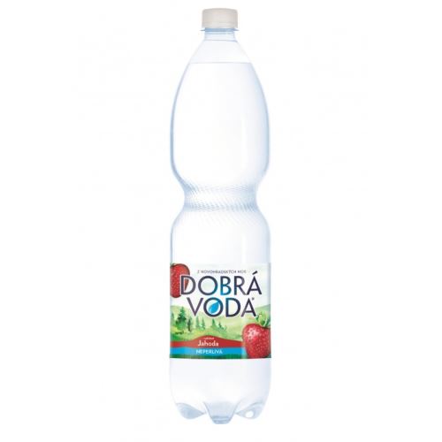 Dobrá voda 1,5 l Jahoda neperlivá
