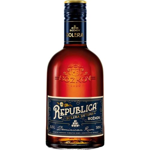 Božkov Republica Solera Sistema 38%  0,5 l