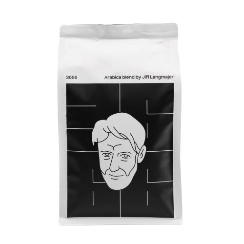 Káva Jiří Langmajer Arabica blend zrno 500g