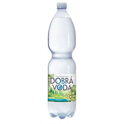 Dobrá voda 1,5 l Bílé hrozno neperlivá