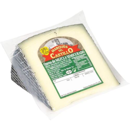 Sýr Marqués del Castillo Mezcla Ibérico Semicurado vyzrálý sýr 150g Španělsko