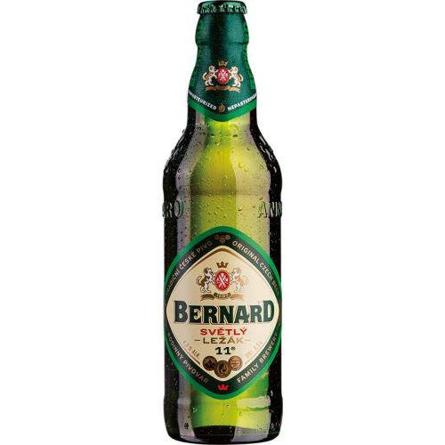 Bernard sv. ležák 11° 0,5 l sklo