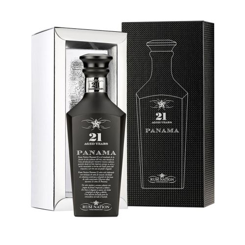 Rum Nation Panama 21let 43% 0,7 l krabička  Panama