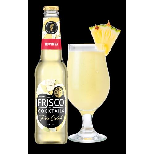 Frisco Piňa Colada 4,5% 0,33 l ochucený kvašený sladový nápoj vratné sklo