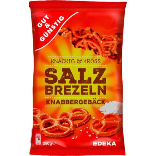 Preclíky solené 250g G+G