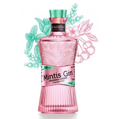Gin Mintis Amarena 41,8% 0,7 l Itálie