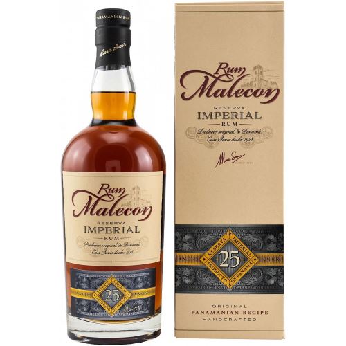 Rum Malecon Reserva Imperial 25 letý  40% 0,7 l Panama
