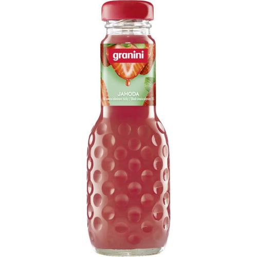 Granini Jahoda nektar 200ml sklo