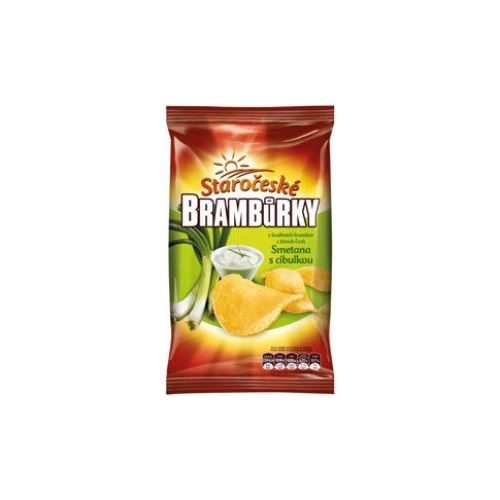 Chips Staročeské smetana+cibulka 80g