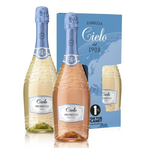 Prosecco Cielo 2x 0,75 l krabička Itálie