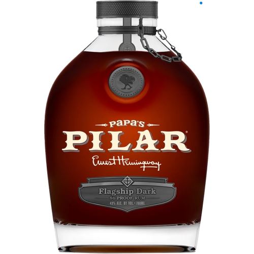 Rum Papas Pilar Dark 24let 43% 0,7 l Karibik (7971)
