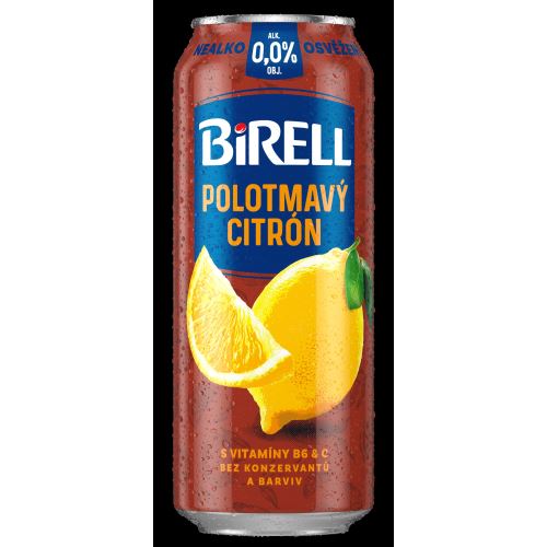 Birell nealko polotmavý - citrón 0,5 l plech