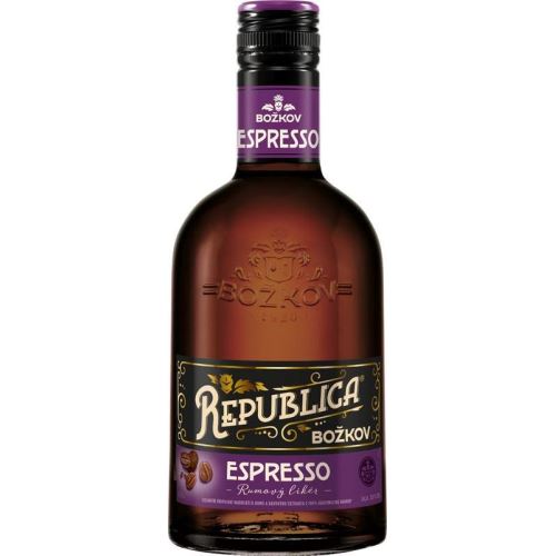 Božkov Elixír Republica Espreso 33% 0,5 l