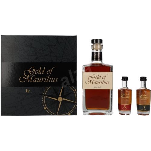 Rum Gold of Mauritius 40% 0,7 l + 2x mini Mauritius