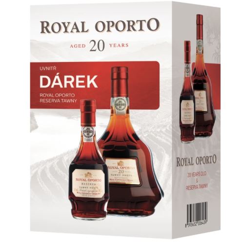 Royal Oporto 20 let 20% 0,75 l+Reserva Tawny 20% 0,2 l krabička