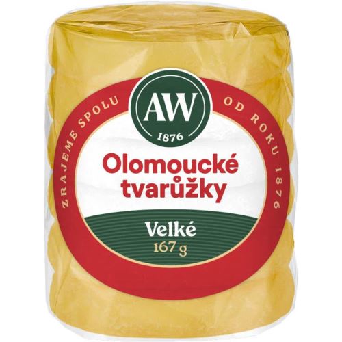 Olomoucké Tvarůžky věnečky 167g