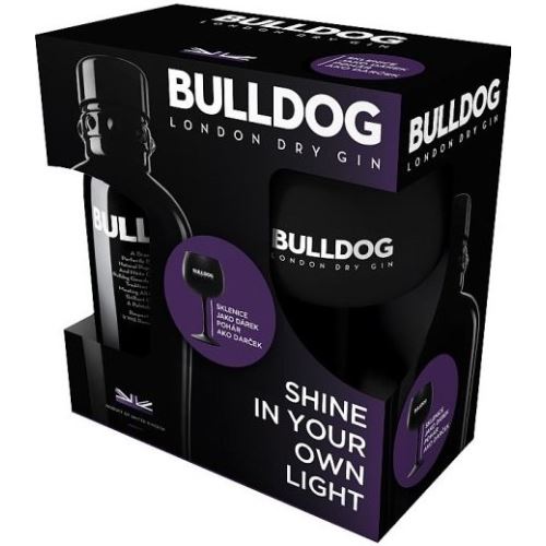 Gin Bulldog 40% 0,7 l + sklo Velká Británie