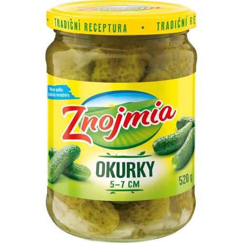 Okurky 5-7cm 520g Znojmia