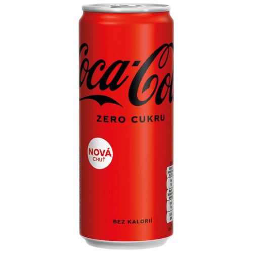 Coca Cola zero cukru 0,33 l plech