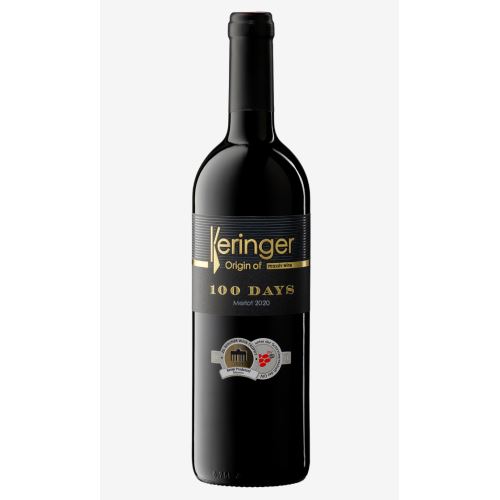 Merlot 100 days, Keringer 15,5%   0,75 l suché Rakousko