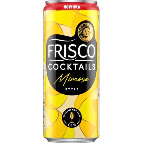 Frisco Mimosa 4,5% kvašený sladový nápoj 0,33 l plech