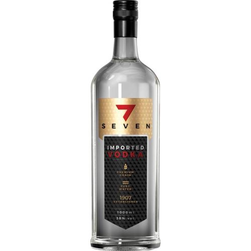 Vodka Seven 38% 1l Litva