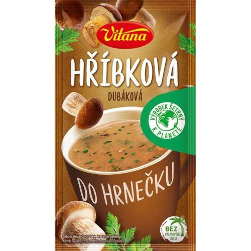 Polévka instantní do hrnečku hříbková 17g Vitana